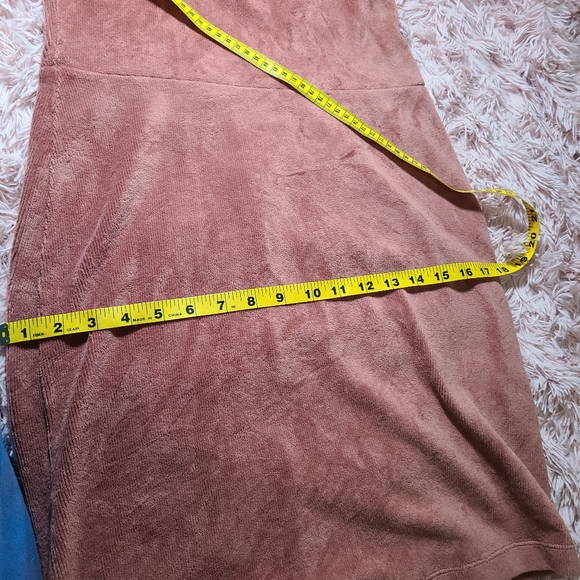 L Forever 21 Corduroy Pinafore Mini Dress - Picture 12 of 12